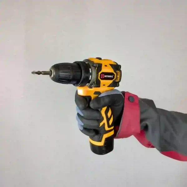 دریل شارژی براشلس صنعتی تک باتری 36 ولت اینتیمکس مدل 0435 - تصویر 2