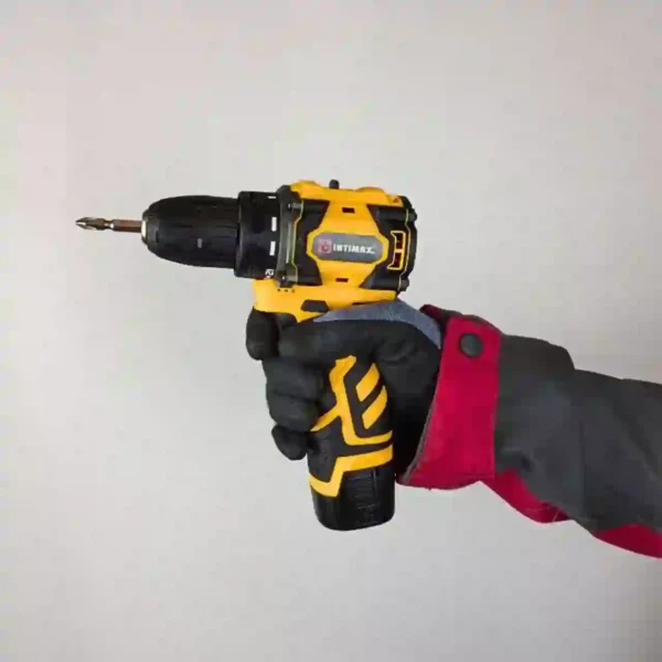 دریل شارژی براشلس صنعتی تک باتری 36 ولت اینتیمکس مدل 0435 - تصویر 3