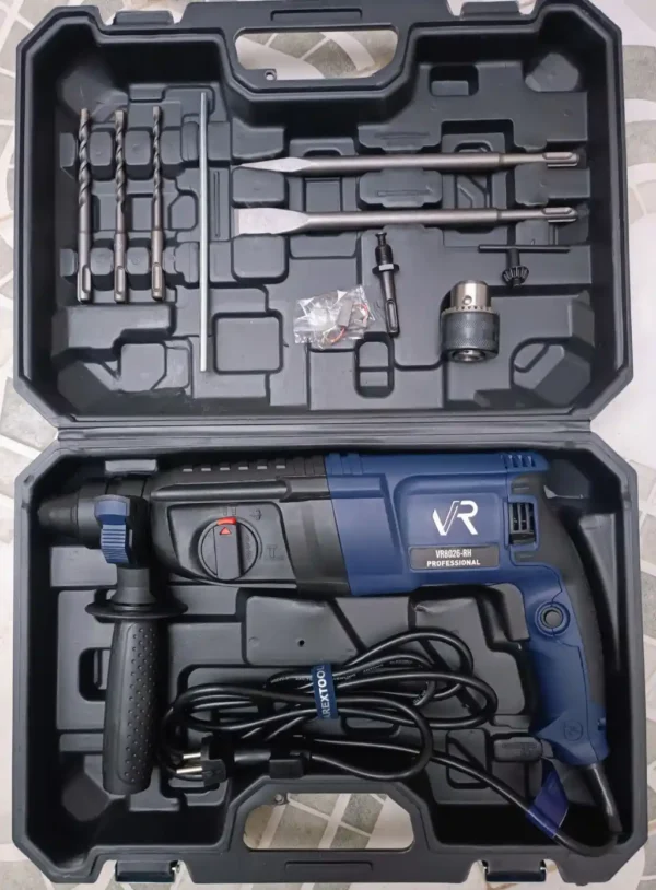 دریل بتن کن ویوارکس مدل VR8026-RH ظرفیت ۳ کیلوگرم چهار شیار - تصویر 2