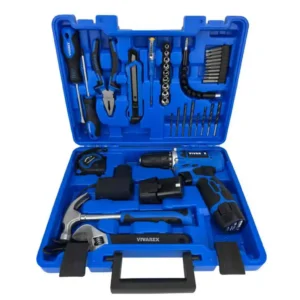 کیت دریل شارژی 12 ولت 2 باتری 40 پارچه ویوارکس VR1240-CDK