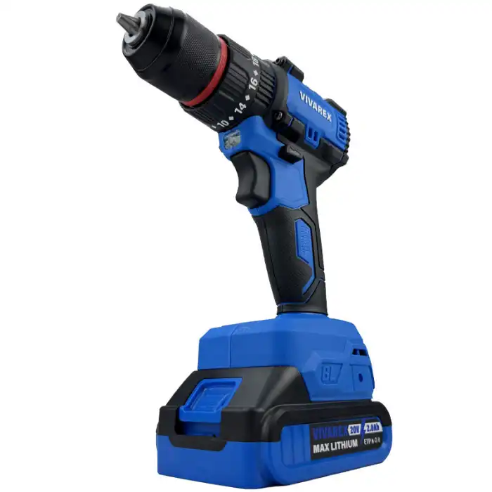 دریل شارژی 20 ولت براشلس ویوارکس مدل VR2010-BLX 6 دریل شارژی 20 ولت براشلس ویوارکس مدل VR2010-BLX - تصویر 6