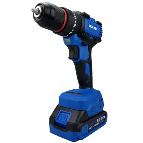 دریل شارژی 20 ولت براشلس ویوارکس مدل VR2010-BLX - تصویر 10