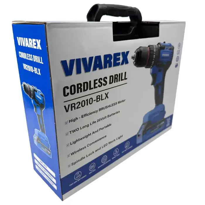 دریل شارژی 20 ولت براشلس ویوارکس مدل VR2010-BLX 8 دریل شارژی 20 ولت براشلس ویوارکس مدل VR2010-BLX - تصویر 8